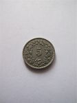 Монета Швейцария 5 раппенов 1942