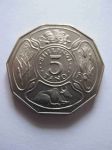 Монета Танзания 5 шиллингов 1971