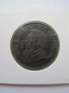 Трансвааль 2,5 шиллинга 1896 Серебро
