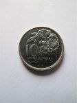 Монета Тринидад и Тобаго 10 центов 1997
