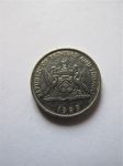 Монета Тринидад и Тобаго 10 центов 1999