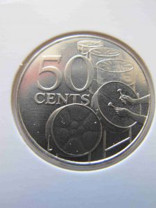 Тринидад и Тобаго 50 центов 2003
