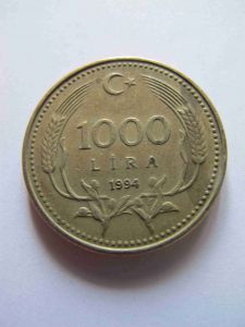 Турция 1 000 лир 1994