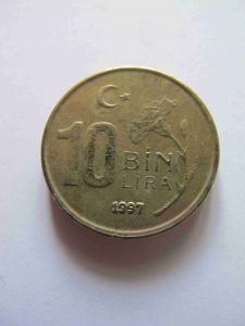 Турция 10 000 лир 1997