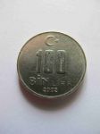 Монета Турция 100 000 лир 2002