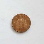 Монета Великобритания 1 пенни 2002