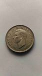 Монета Великобритания 2 шиллинга 1942 Серебро