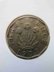 Монета Великобритания 3 пенса 1937 UNC