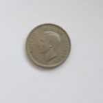 Монета Великобритания 6 пенсов 1949