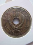 Монета Британская Восточная Африка 10 центов 1942