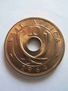 Британская Восточная Африка и 10 центов 1964