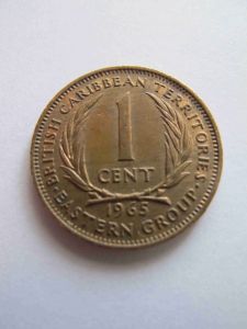 Восточно-Карибские штаты 1 цент 1965