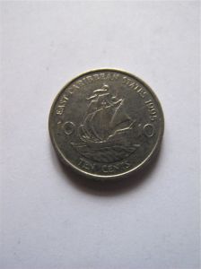 Восточно-Карибские штаты 10 центов 1995