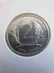 Монета Восточно-Карибские штаты 2 цента 2002