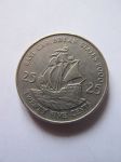 Монета Восточно-Карибские штаты 25 центов 2000