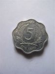 Монета Восточно-Карибские штаты 5 центов 1984