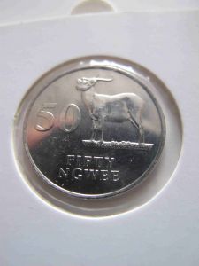 Замбия 50 нгве 1992