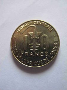 Западная Африка  10 франков 1997