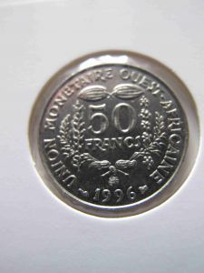 Западная Африка 50 франков 1996