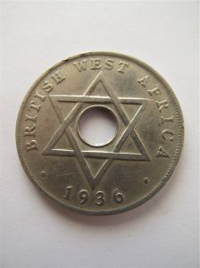 Британская Западная Африка 1 пенни 1936 H