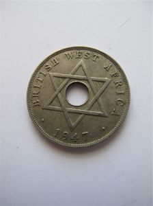 Британская Западная Африка 1 пенни 1947