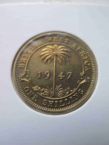 Британская Западная Африка 1 шиллинг 1947
