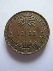 Британская Западная Африка 2 шиллинг 1938