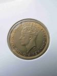 Монета Британская Западная Африка 6 пенсов 1940
