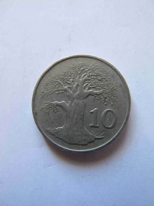Зимбабве 10 центов 1987
