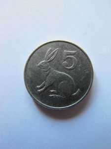 Зимбабве 5 центов 1988