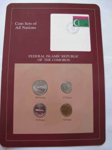 Набор монет Коморские острова