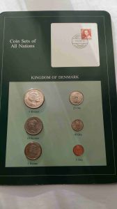 Набор монет  Дания