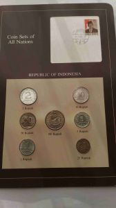 Набор монет Индонезия - Coins of All Nations