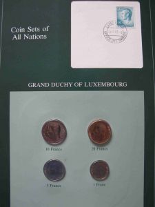 Набор монет  Люксембург - Coins of All Nations