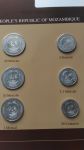 Набор монет Мозамбик 1982-1986