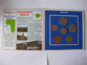 Набор монет Остров Святой Елены 1984