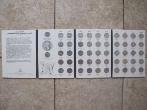 Набор монет США 25 центов - 50 штук 1999-2008 из серии ШТАТЫ