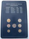 Набор монет Уругвай 1980-1981